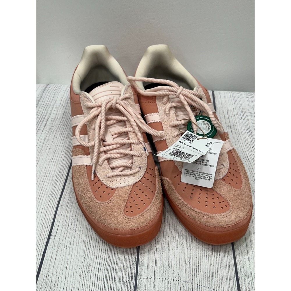 NWT Adidas Bad Bunny Gazelle Cabo Rojo Sneakers Mens 14 Pink Suede Streetwear